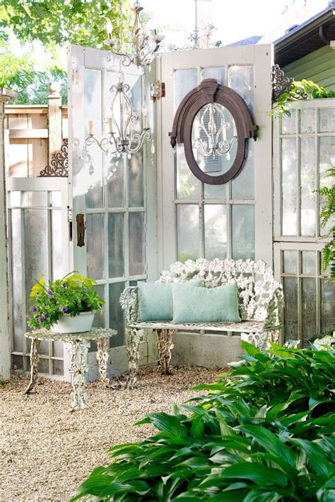 You'll love the serenity of a water feature or backyard pond. Build a Greenhouse or Potting Garden Shed From Old Windows ...