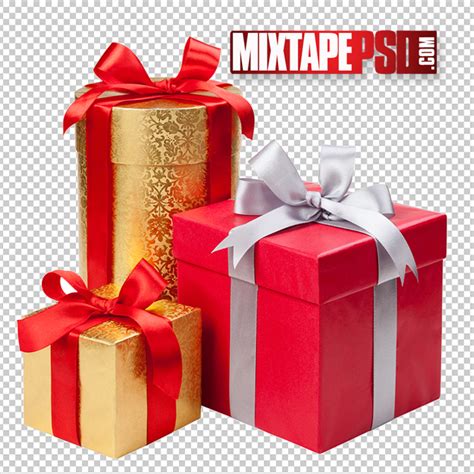 Christmas Present Template 3 Graphic Design Mixtapepsdscom