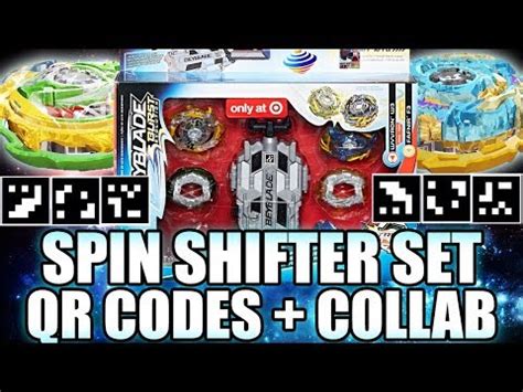 See more ideas about beyblade burst, coding. TARGET EXCLUSIVE QR CODES SPIN SHIFTER SET + COLLAB C ...