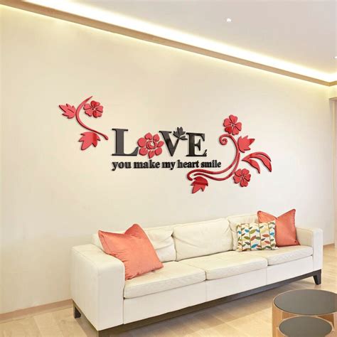 Big and little sports fans alike appreciate having their favorite game dominate their lives to some extent. Love Acrylic Mirror Decorative Stickers 3D Bedroom ...