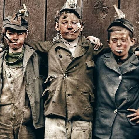 Breaker Boys At The Woodward Coal Mines In Kingston Pennsylvania 1900