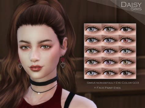 The Sims Resource Daisysims Realistic Eye Color G03
