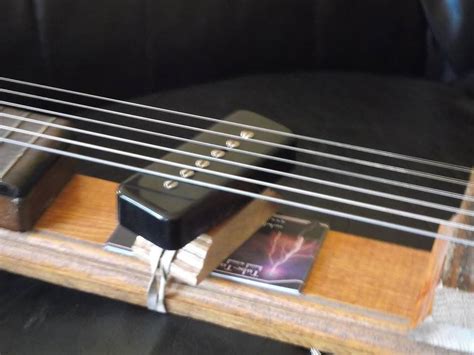 Guitar slide, capo, guitar mute (string muter), guitar pick and guitar pick holder. THE UNIQUE GUITAR BLOG: Homemade Steel Slide Guitar