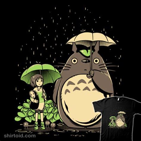 Chihiro And Totoro Totoro Totoro Umbrella I Love Anime