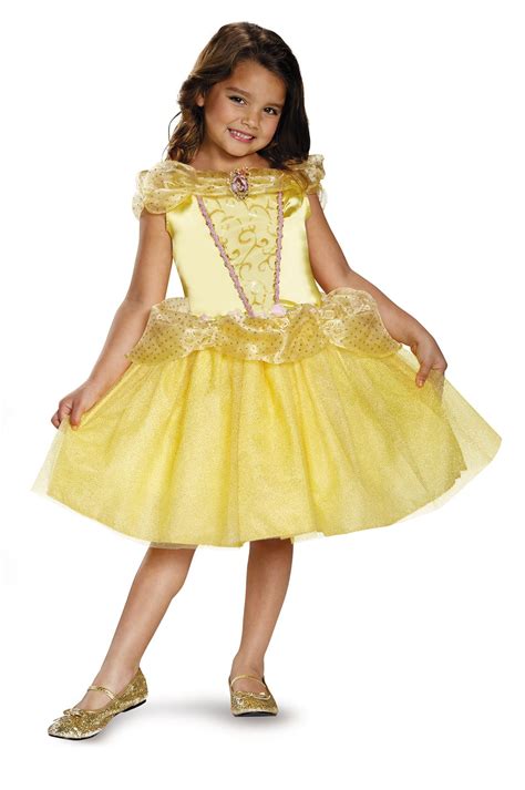 Belle Classic Disney Princess Beauty And The Beast Kids Girls Costume