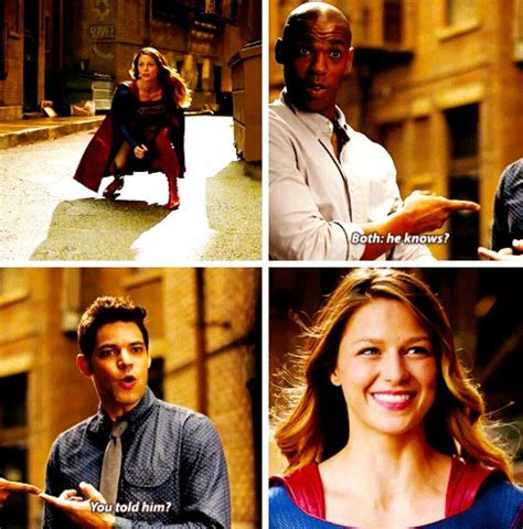 Kara Zol El Jimmy Olsen And Winslow Schott Supergirl Supergirl Superman Supergirl Tv