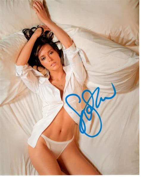 jennifer love hewitt signed 8x10 sexy lingerie photo w hologram coa etsy