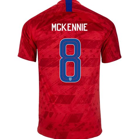 Support your country in style with the usmnt jersey 2019 design by nike®. 2019 Nike Weston McKennie USMNT Away Jersey - SoccerPro