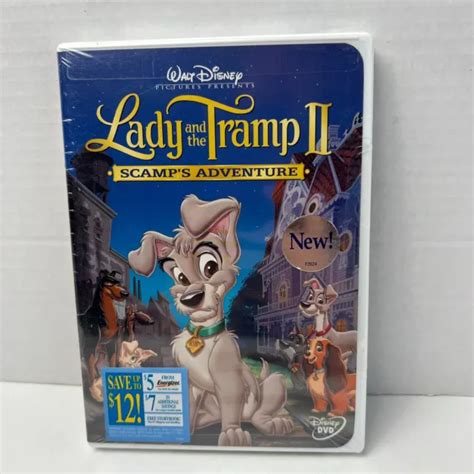 Disneys Lady And The Tramp Ii Scamps Adventure Dvd New Sealed 999