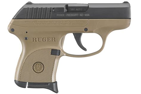 Ruger Lcp 380 Acp Carry Conceal Pistol With Fde Frame Vance Outdoors