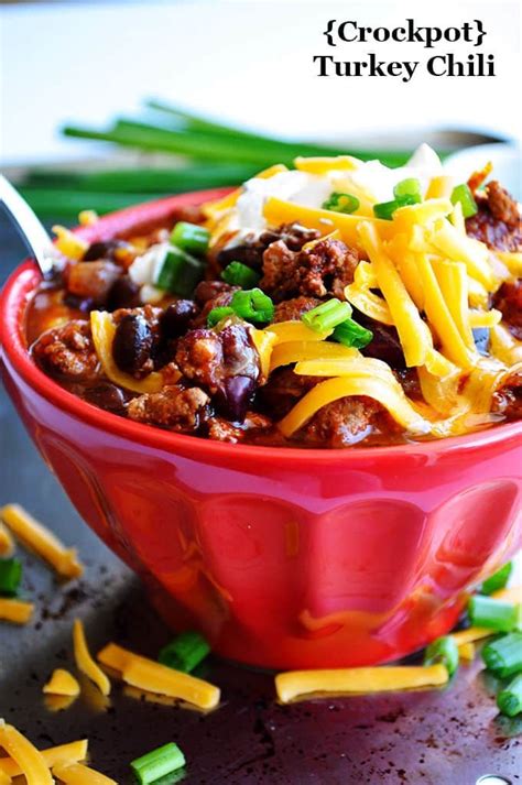 Award Winning Turkey Chili Recipe Crockpot Turkey Turkey Chili