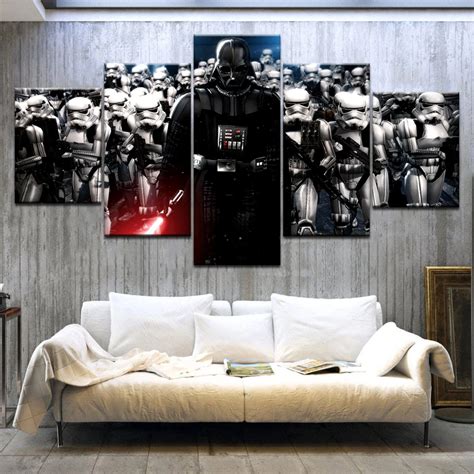 Star Wars Wall Art Stormtrooper Star Wars Wall Art Canvas Movie Posters