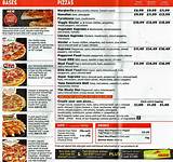 Pictures of Menu And Prices For Pizza Hut