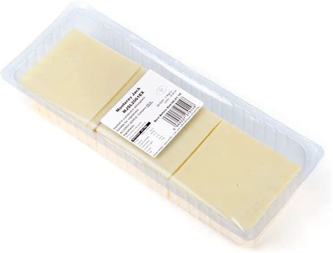 Monterey Jack Sliced Cheese 1kg From Great British Trading Limited