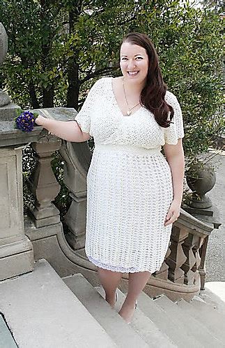 ravelry plus size june bride wedding dress pattern by abigail haze