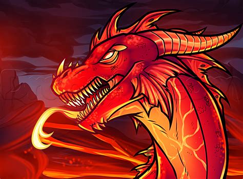 You can try to color the dragon and you can try to make some flames too. How to Draw an Easy Dragon Head, Step by Step, Dragons, Draw a Dragon, Fantasy, FREE Online ...