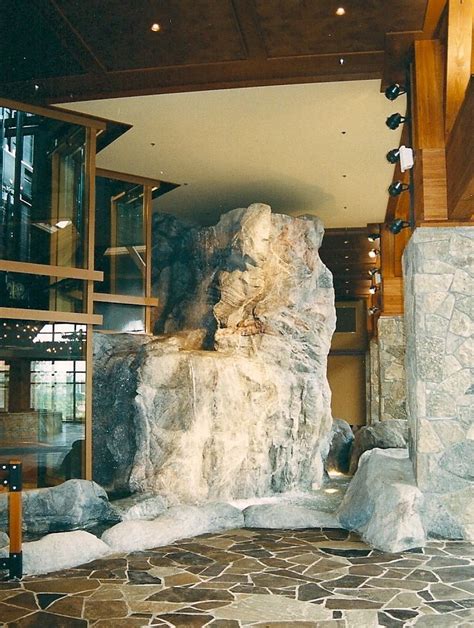 Indoor Waterfall Artificial Rock Fake Rock