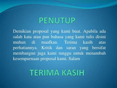 +29 Contoh Penutup Power Point References
