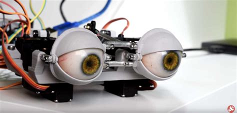 How To Build A 3d Printed Animatronic Eye With Arduin