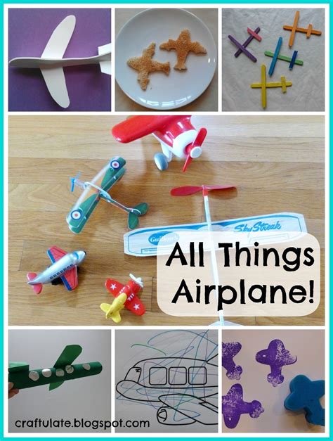 Pin By Ruxandra Stefanescu On Montessori Ideas Airplane Crafts
