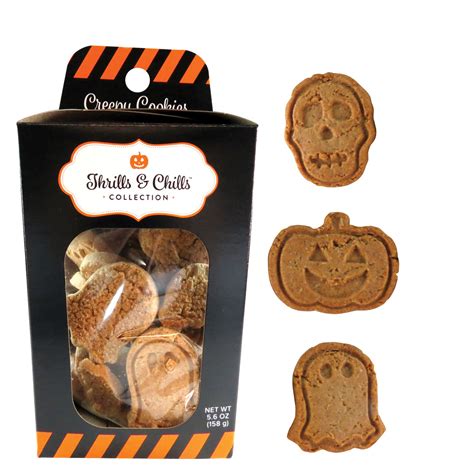 Thrills and Chills, Pet Halloween Creepy Cookies Dog Treat size: 5.6 Oz