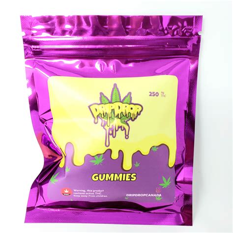 Drip Drop Raspberry Gummies - OG Monkey Cannabis | London Ontario | 100% Free Delivery Service