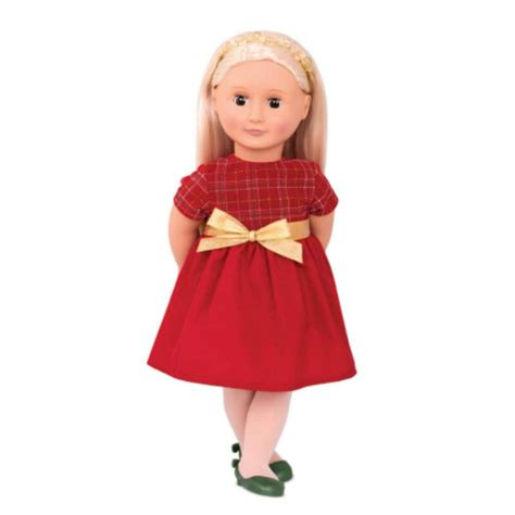 Our Generation Bria Doll With Red Evening Dress 46cm Wholesale Tradeling