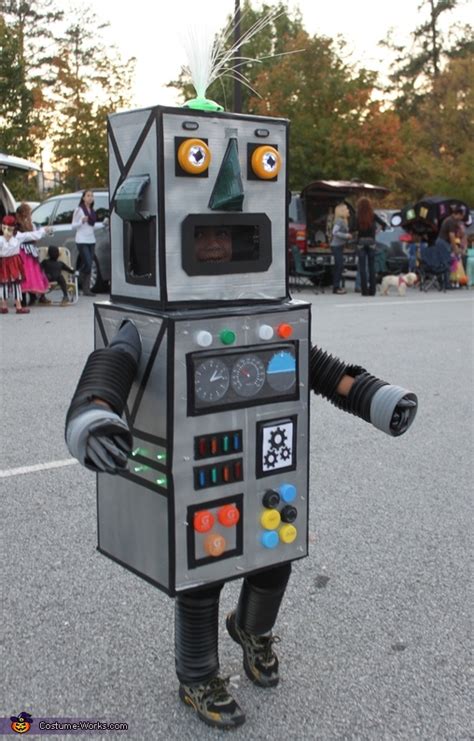 My son absolutely loves robots. Light Up Robot Costume