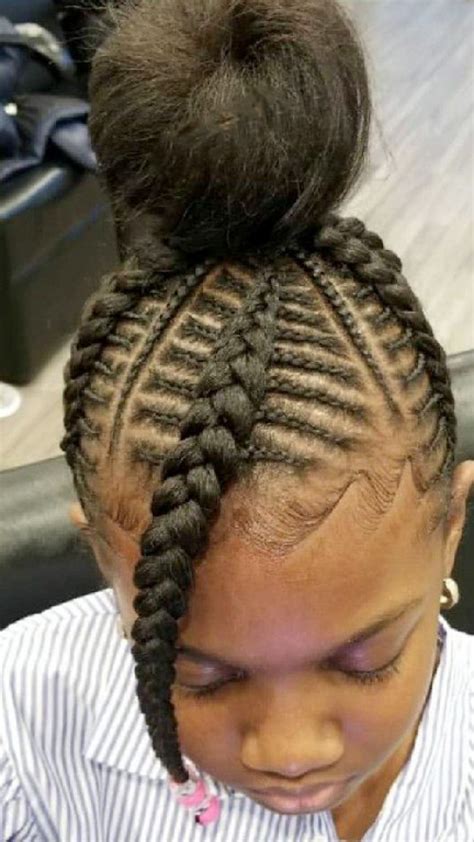It provides a very different look. Cornrows For Little Girl | New Natural Hairstyles