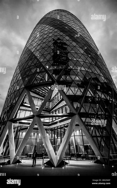 The Gherkin London England Uk Stock Photo Alamy