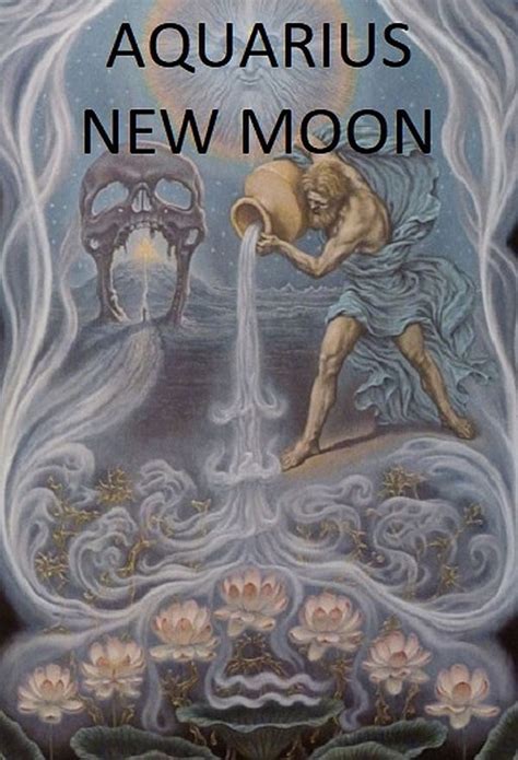 The Spiritual Impact Of The Aquarius New Moon Crystalwindca Moon