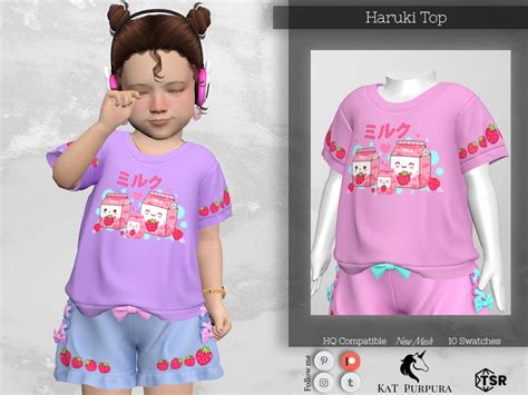 The Sims Resource Haruki Top Sims 4 Mods Clothes Sims 4 Clothing