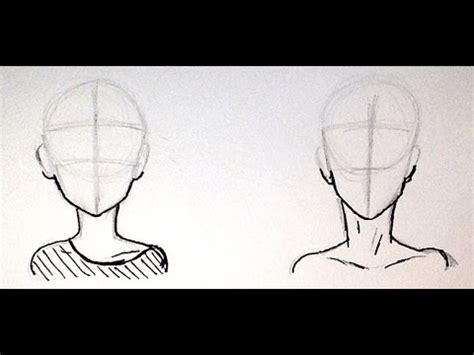 Drawing anime teenage females head and shoulders. How To Draw With Yun (anime head and shoulders) - YouTube