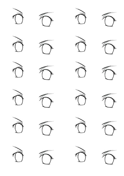 Different Ways To Draw Manga Eyes Manga