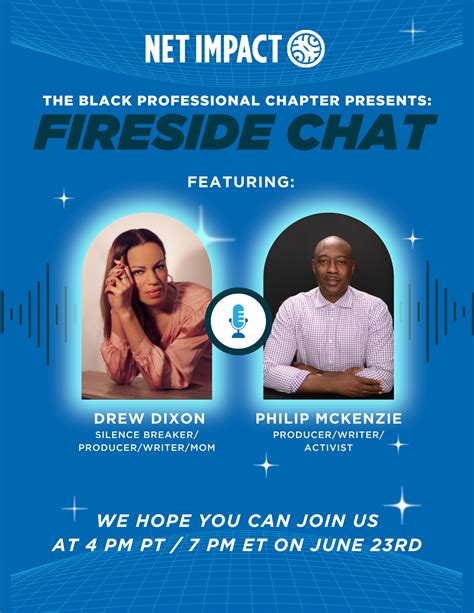 Fireside Chat With Drew Dixon Net Impact