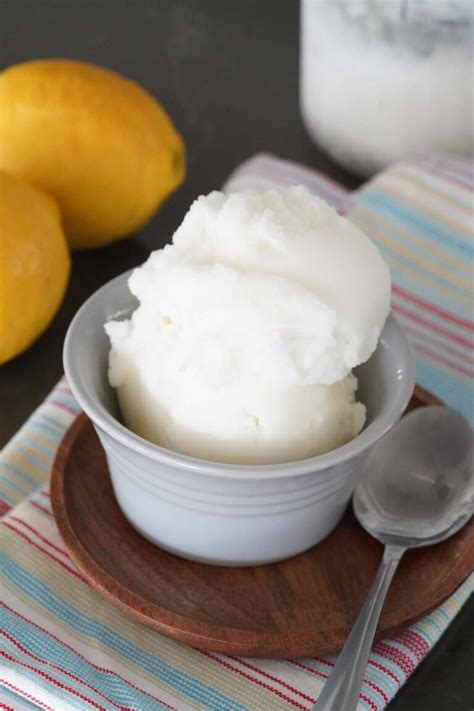Ninja Creami Lemon Sorbet Recipe A Food Lovers Kitchen