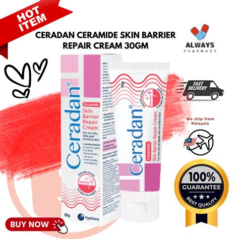 Ceradan Ceramide Skin Barrier Repair Cream For Dry Itchy And Sensitive