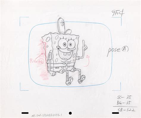 Comic Mint Animation Art Spongebob Squarepants Culture Shock 1999