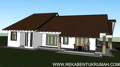 House plan 40x60 4 bedrooms one story house exterior home design 3d full plan. Pelan Rumah D1-06 (Pelan Rumah Banglo Setingkat 4 Bilik/ 3 ...