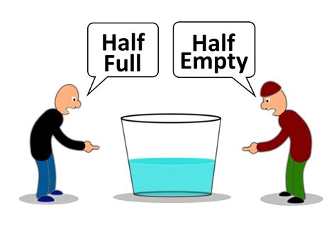 Glass Half Full Or Half Empty
