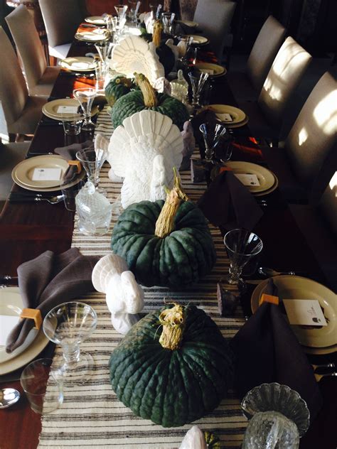 Beautiful Table That Martha Stewart Put Together For Thanksgiving