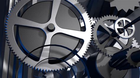 Free Video Background Loop Gears Spinning Machinery Youtube