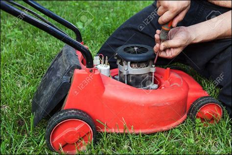 Lawn Mower Repairs At Home The Garden