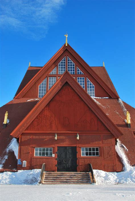 Kiruna Church Sweden Once Voted The Most Popular Pre Building In Sweden Building R