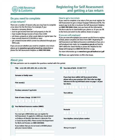 Free 35 Self Assessment Forms In Pdf