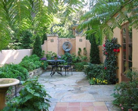 Serene Surroundings Small Yard Landscaping Courtyard Gardens Design