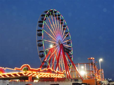 Ferris Wheel On The Pier Oc Md Ocean City Maryland Santa Monica