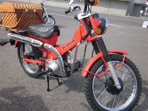 Oldmotodude Honda Trail 110 At 2012 Retro Riders Show Pasco Wa