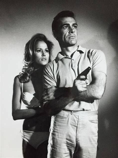 Ursula Andress And Sean Connery In Dr No Sean Connery Bond Movies