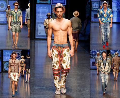 Moda Flish Fluquing Colecci N D G Para Hombre Primavera Verano El Triunfo Del Estampado